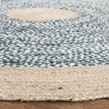 Safavieh Cape Cod 5'-0" x 5'-0" Rug in Light Blue / Natural