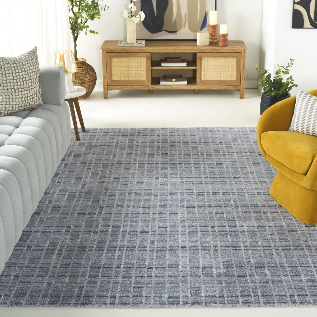 Safavieh Mirage 6'-0" x 9'-0" Rug in Grey / Blue