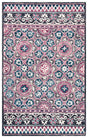 Safavieh Micro-Loop 4'-0" x 6'-0" Rug in Ivory / Pink