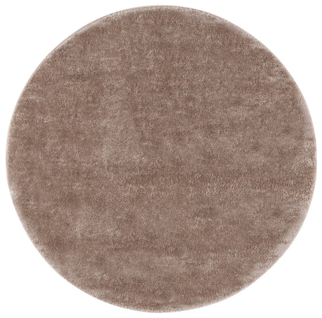 Safavieh Penelope Shag 6'-7" x 6'-7" Rug in Taupe