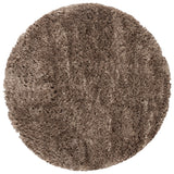Safavieh Polar Shag 5'-1" x 5'-1" Rug in Mushroom