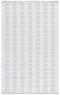 Safavieh Vermont 4'-0" x 6'-0" Rug in Light Blue / Ivory