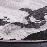 Safavieh Amelia 6'-7" x 6'-7" Rug in Charcoal / Grey