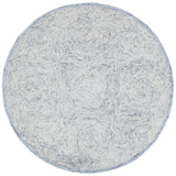 Safavieh Ikat 6'-0" x 6'-0" Rug in Silver