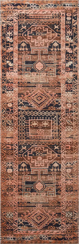 Loloi Layla Lay-14 Mocha/Blush Rugs - runner flat