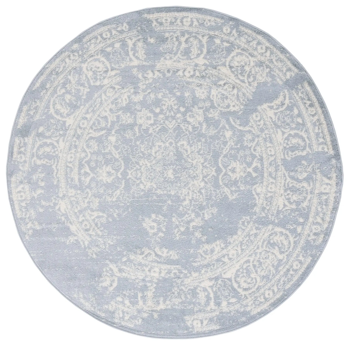 Safavieh Adirondack 6'-0" x 6'-0" Rug in Slate / Ivory