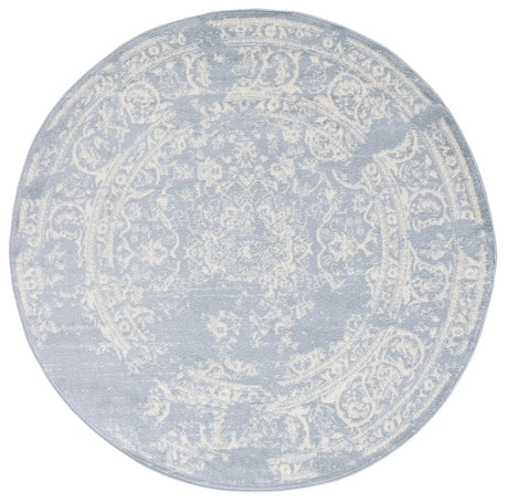 Safavieh Adirondack 6'-0" x 6'-0" Rug in Slate / Ivory