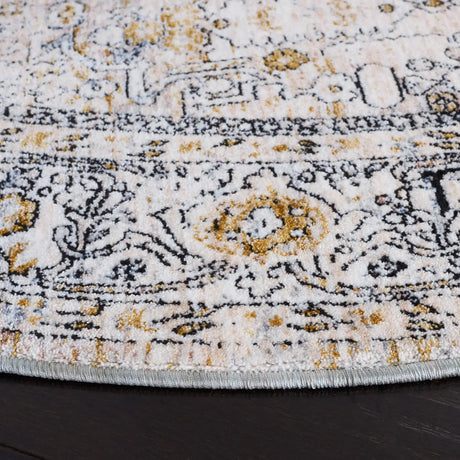 Safavieh Moondust 600 6'-0" x 6'-0" Rug in Ivory / Blue
