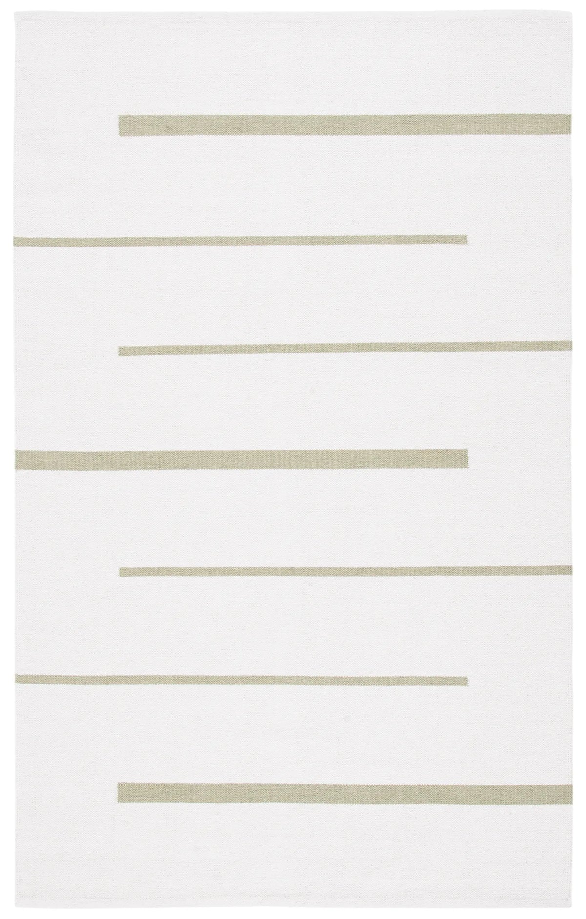 Safavieh Montauk 4'-0" x 6'-0" Rug in Ivory / Light Green