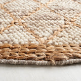 Safavieh Natura 6'-0" x 6'-0" Rug in Brown / Natural