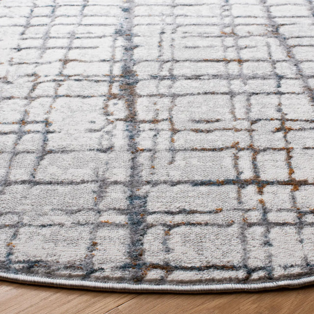Safavieh Sonoma 6'-7" x 6'-7" Rug in Ivory / Grey