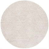 Safavieh Abstract 6'-0" x 6'-0" Rug in Beige / Ivory