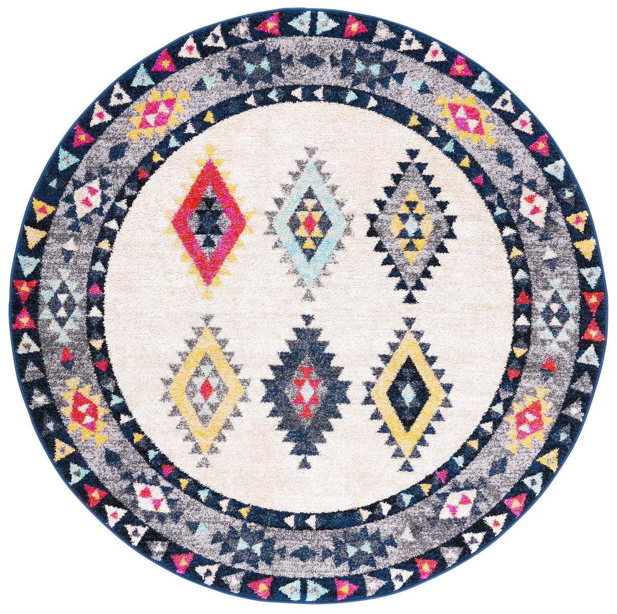 Safavieh Adirondack 6'-0" x 6'-0" Rug in Ivory / Grey