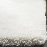 Safavieh Luxe Shag 4'-0" x 6'-0" Rug in Ivory