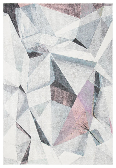 Safavieh Porcello 4'-0" x 6'-0" Rug in Ivory / Pink