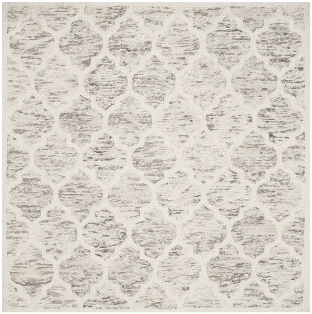 Safavieh Himalaya 6'-0" x 6'-0" Rug in Grey / Ivory
