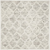 Safavieh Himalaya 6'-0" x 6'-0" Rug in Grey / Ivory