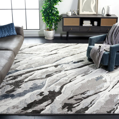 Safavieh Century 300 10'-0" x 14'-0" Rug in Grey / Blue