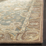 Safavieh Anatolia 4'-0" x 6'-0" Rug in Teal / Camel
