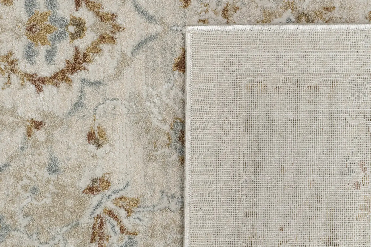 Dynamic Rugs Annalise 7605 Beige/Cream Rug - Corner