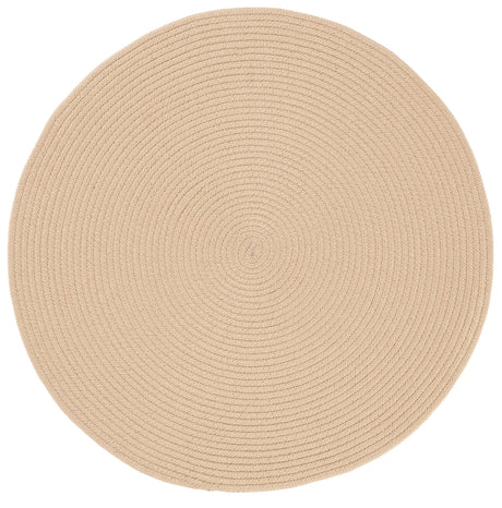 Safavieh Braided 3'-0" x 3'-0" Rug in Beige