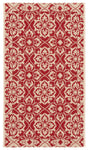 Safavieh Courtyard 2'-0" x 3'-7" Rug in Red / Creme