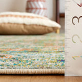Safavieh Monaco 4'-0" x 6'-0" Rug in Green / Ivory