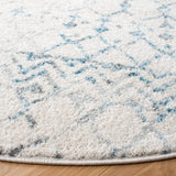 Safavieh Tulum 5'-0" x 5'-0" Rug in Ivory / Turquoise