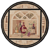Safavieh Chelsea 5'-6" x 5'-6" Rug in Gold / Multi