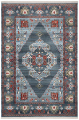 Safavieh Vintage Persian 4'-0" x 6'-0" Rug in Blue / Light Blue