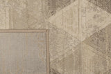 Dynamic Rugs Eclipse 63263 Beige Rugs - Corner