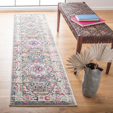 Safavieh Madison 2'-0" x 8'-0" Rug in Taupe / Ivory