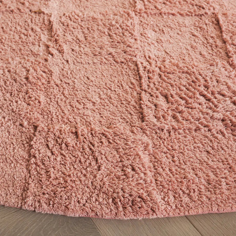 Safavieh Easy Care 6'-0" x 6'-0" Rug in Rose