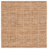 Safavieh Natural Fiber 6'-0" x 6'-0" Rug in Natural / Brown