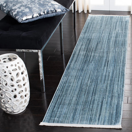 Safavieh Dream 500 2'-6" x 12'-0" Rug in Blue / Grey
