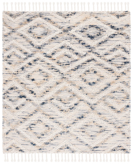 Safavieh Natura 6'-0" x 6'-0" Rug in Ivory / Blue