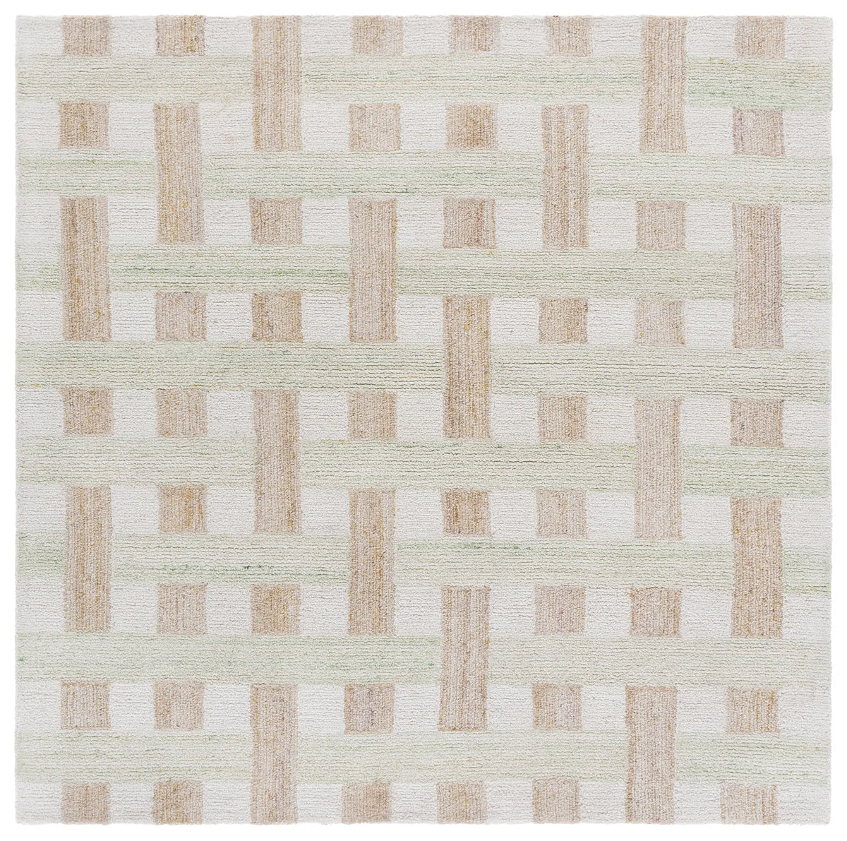 Safavieh Genre 6'-0" x 6'-0" Rug in Green / Ivory