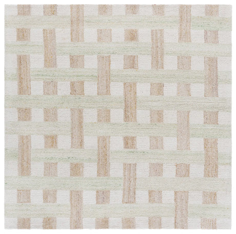 Safavieh Genre 6'-0" x 6'-0" Rug in Green / Ivory