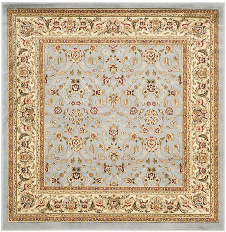 Safavieh Lyndhurst 5'-3" x 5'-3" Rug in Light Blue / Ivory