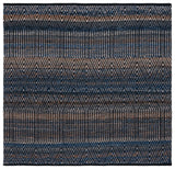 Safavieh Natura 6'-0" x 6'-0" Rug in Blue / Orange