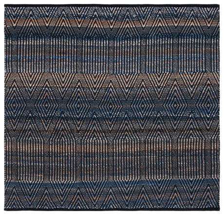 Safavieh Natura 6'-0" x 6'-0" Rug in Blue / Orange