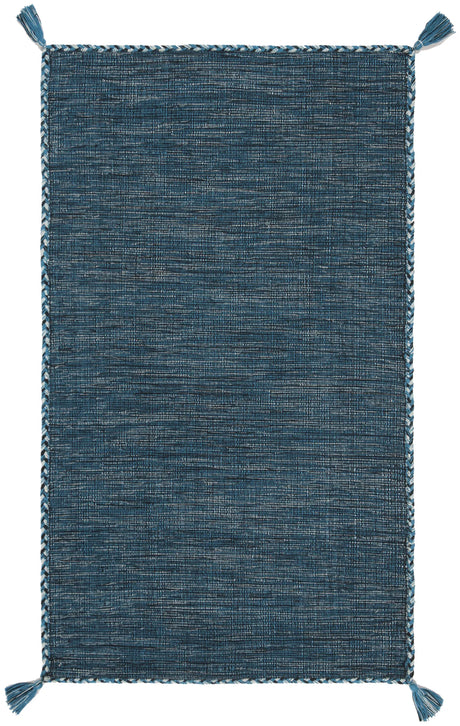 Safavieh Montauk 3'-0" x 5'-0" Rug in Blue / Black