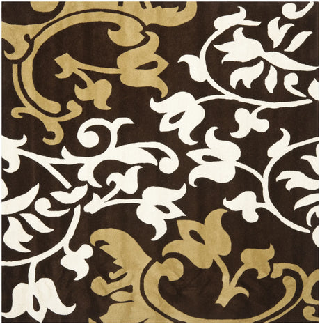 Safavieh Soho 6'-0" x 6'-0" Rug in Brown / Multi