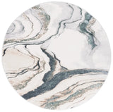 Safavieh Alenia 100 6'-7" x 6'-7" Rug in Grey / Blue