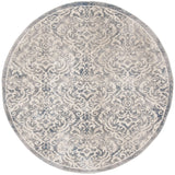 Safavieh Brentwood 5'-0" x 5'-0" Rug in Light Grey / Blue