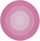 Safavieh Cape Cod 5'-0" x 5'-0" Rug in Red / Pink