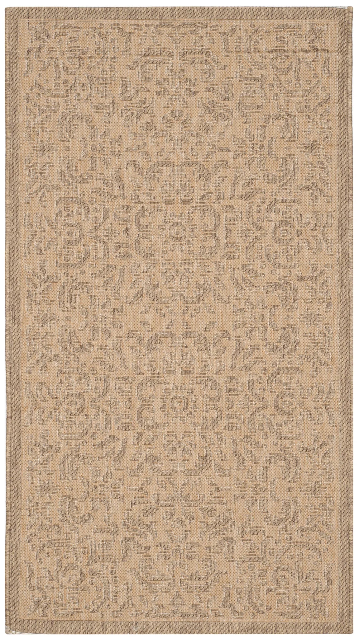 Safavieh Courtyard 2'-7" x 5'-0" Rug in Natural / Gold