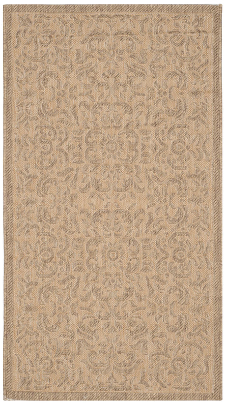 Safavieh Courtyard 2'-7" x 5'-0" Rug in Natural / Gold