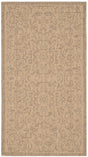 Safavieh Courtyard 2'-7" x 5'-0" Rug in Natural / Gold