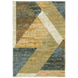 Oriental Weavers Sphinx Strada Str09 Gold/ Blue Rugs - main flat